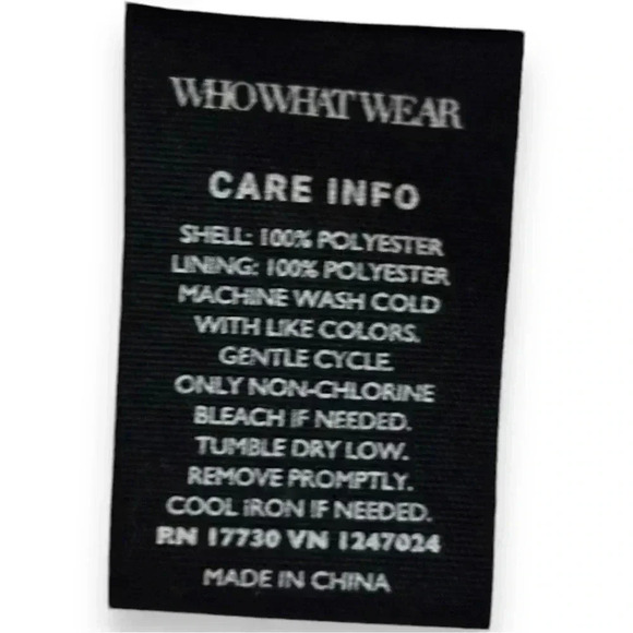 Who What Wear Knee Length Shift White Fully Lined Lightweight Floral Print Sress - Picture 7 of 16